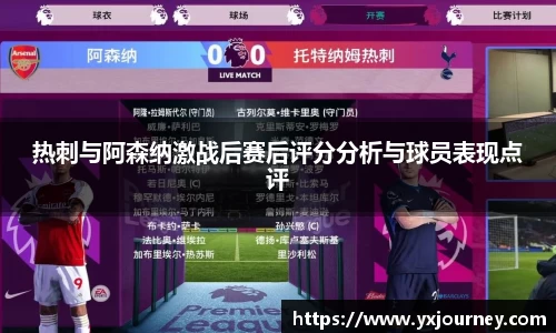 热刺与阿森纳激战后赛后评分分析与球员表现点评
